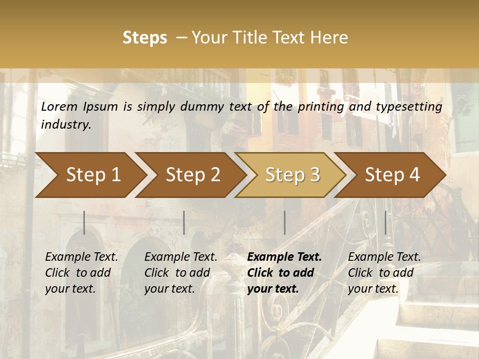 Grand Water Italy PowerPoint Template