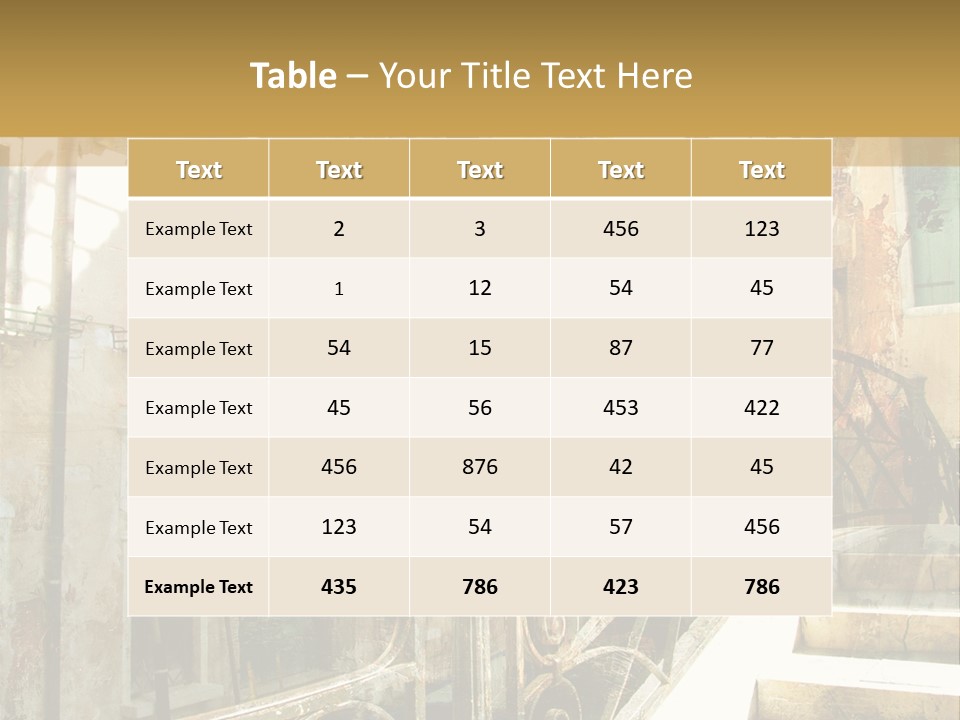 Grand Water Italy PowerPoint Template