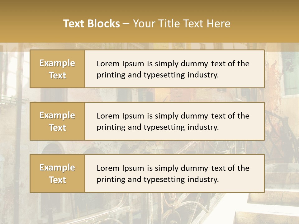 Grand Water Italy PowerPoint Template