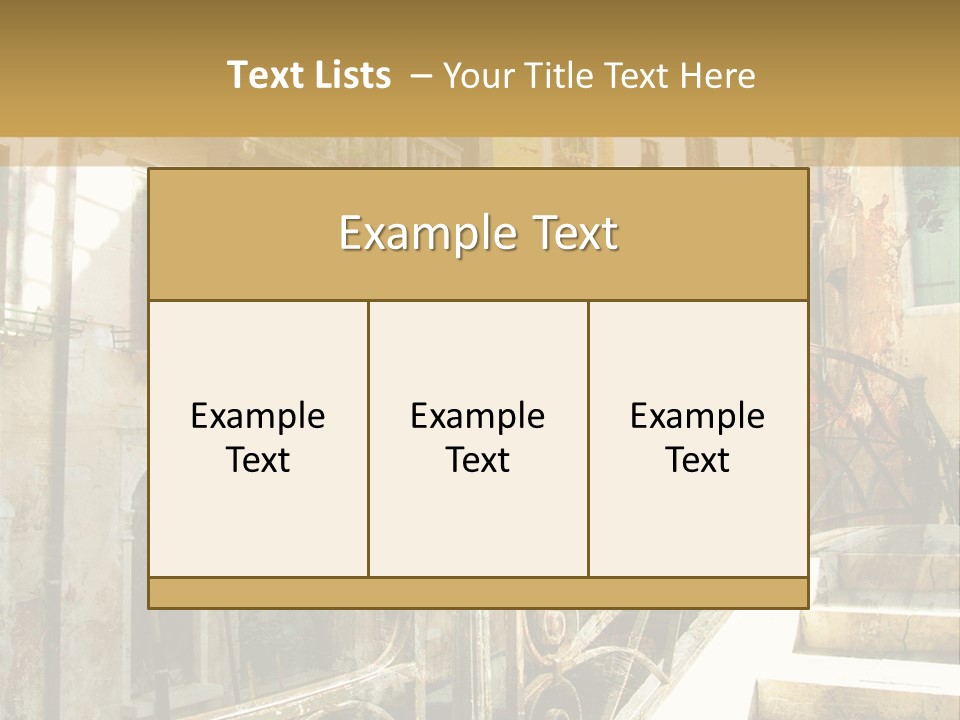 Grand Water Italy PowerPoint Template