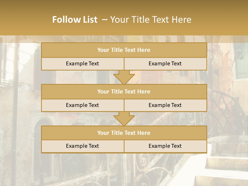 Grand Water Italy PowerPoint Template