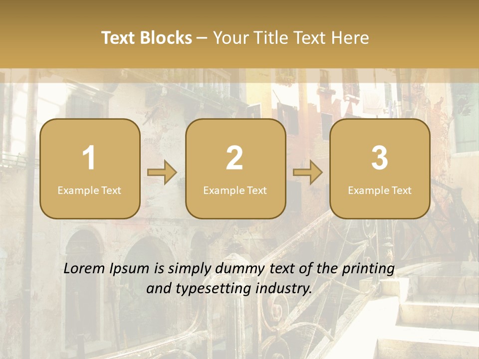 Grand Water Italy PowerPoint Template