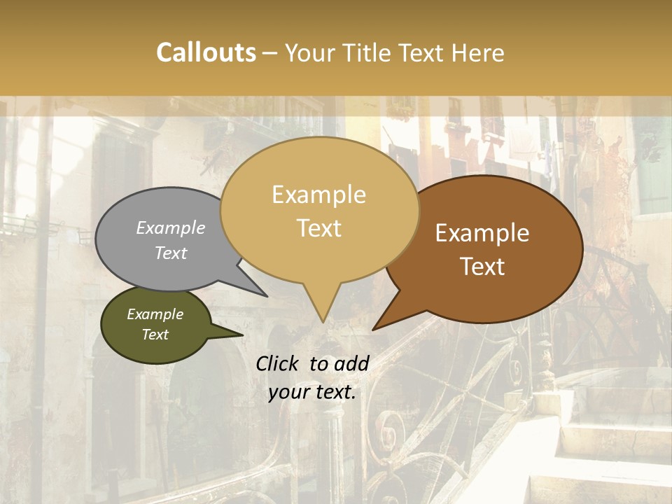 Grand Water Italy PowerPoint Template