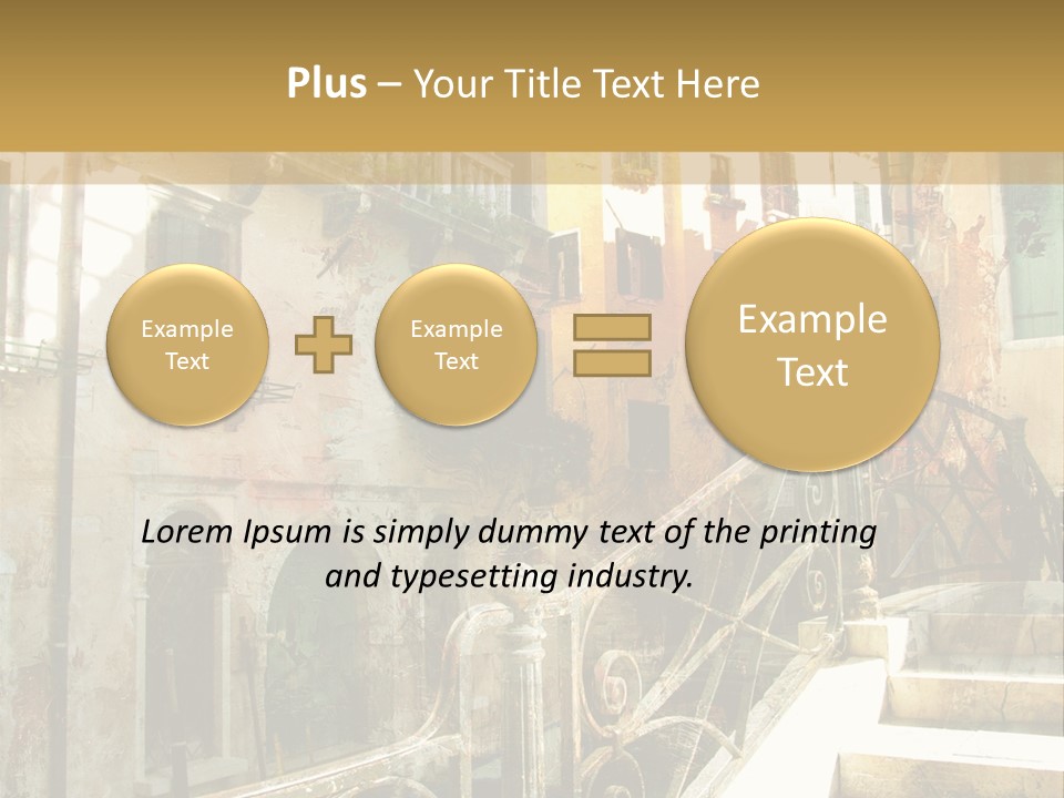 Grand Water Italy PowerPoint Template