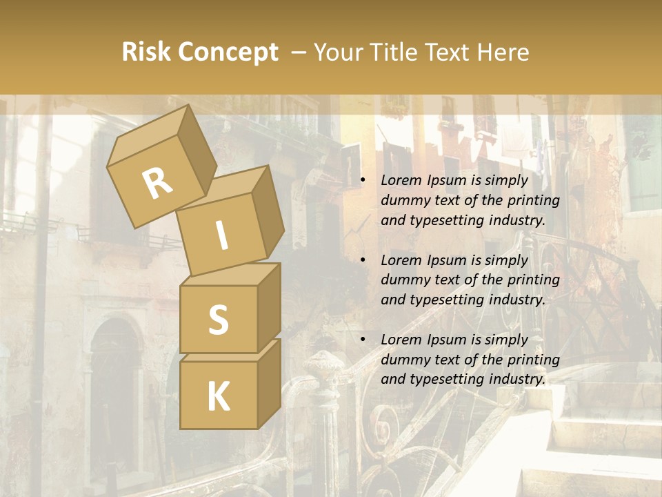 Grand Water Italy PowerPoint Template