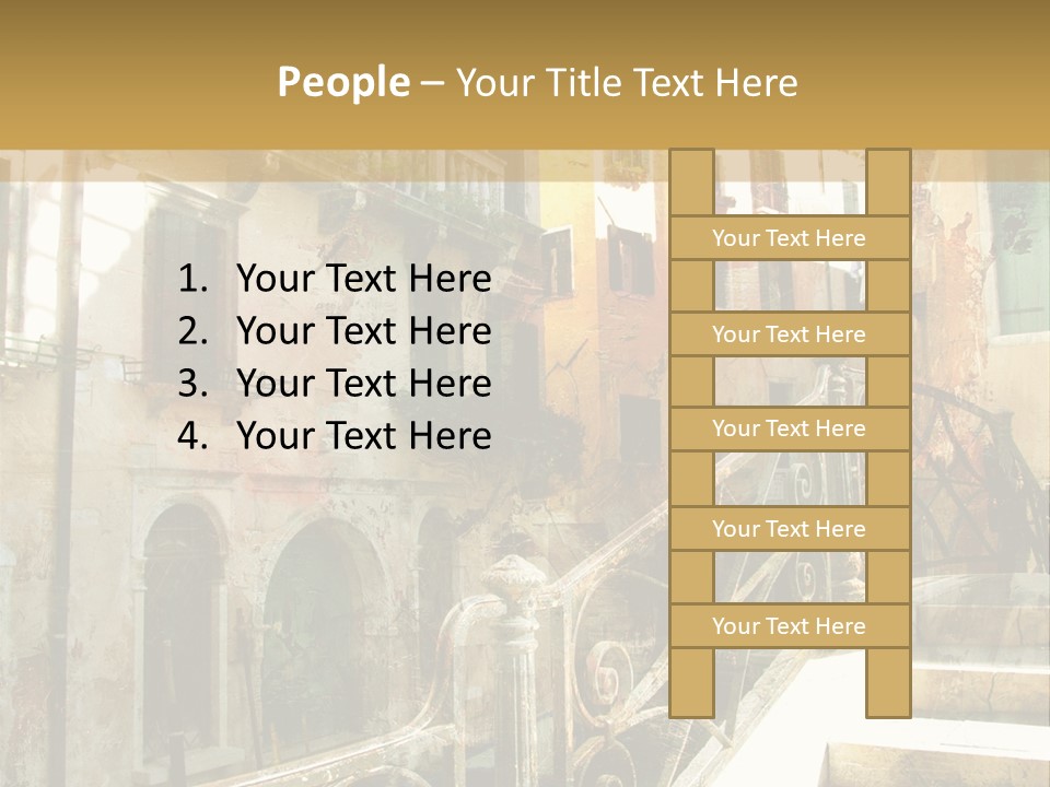 Grand Water Italy PowerPoint Template