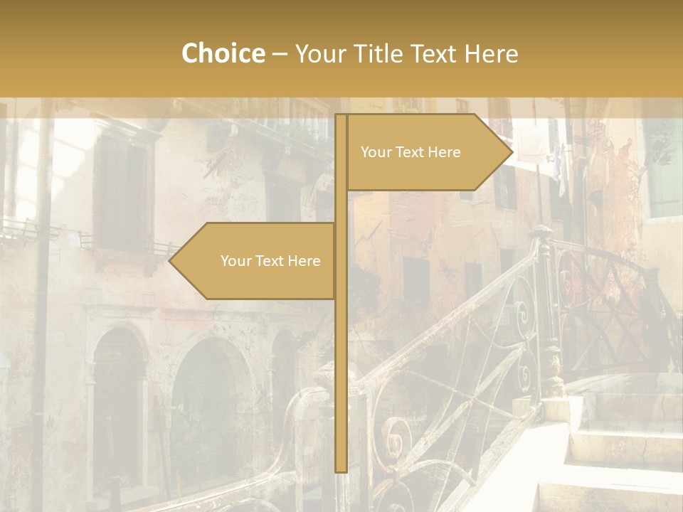 Grand Water Italy PowerPoint Template