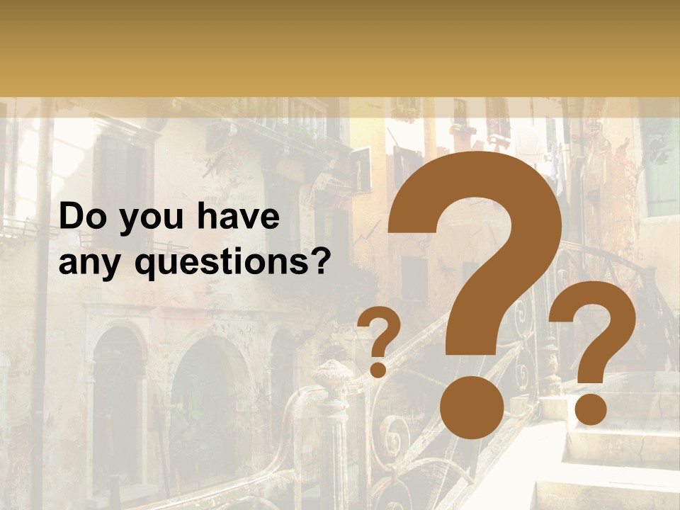 Grand Water Italy PowerPoint Template