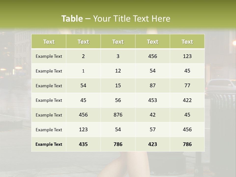 High Fashion PowerPoint Template