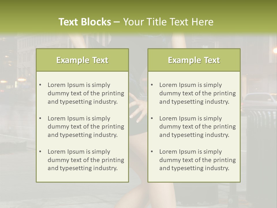 High Fashion PowerPoint Template