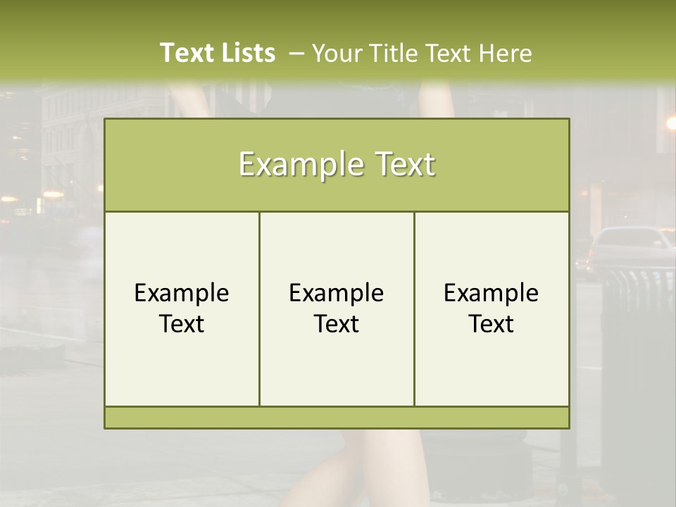 High Fashion PowerPoint Template