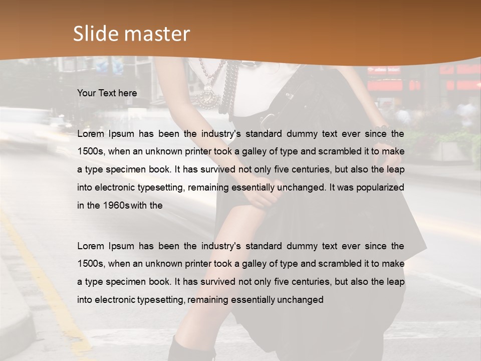 High Fashion PowerPoint Template