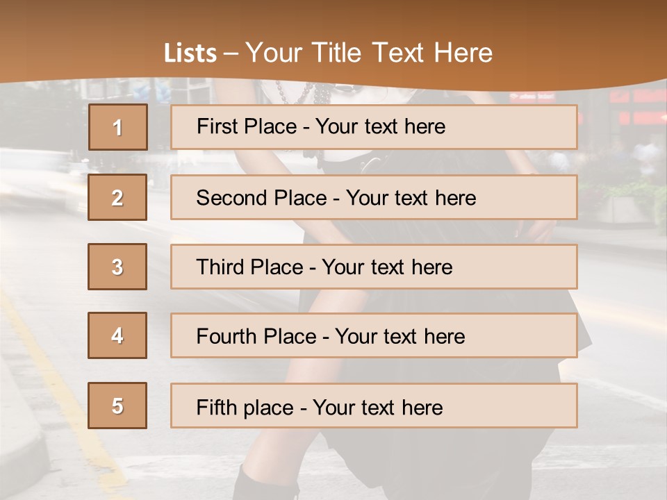 High Fashion PowerPoint Template