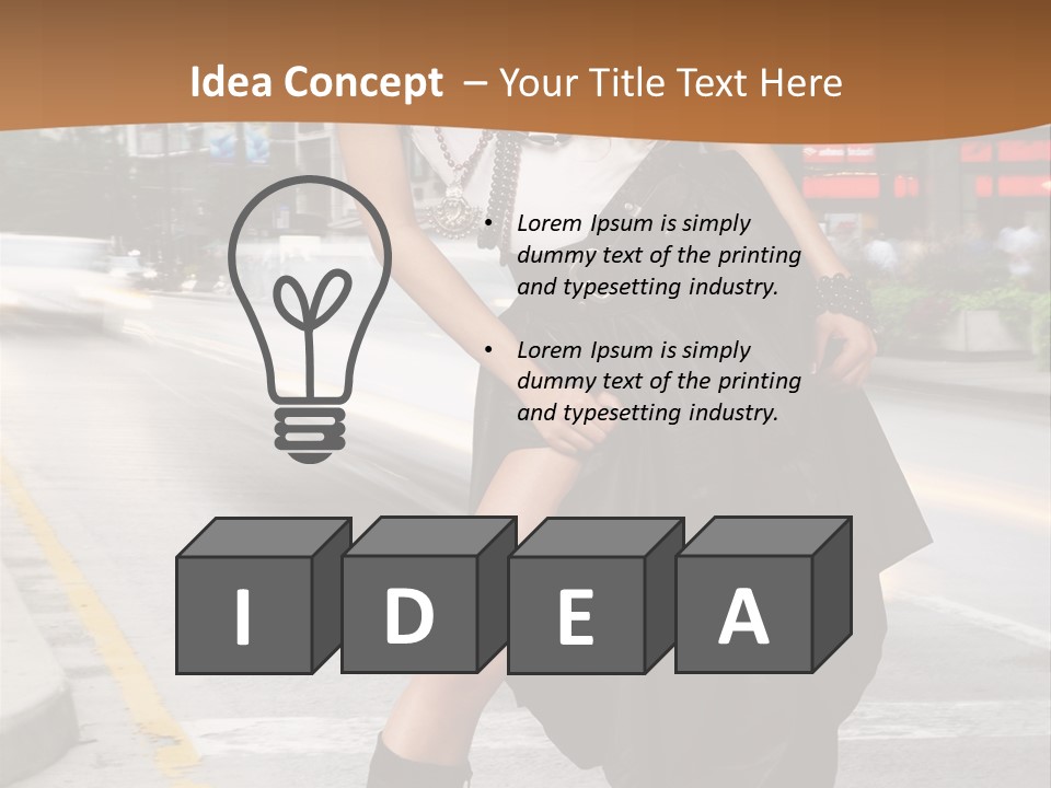 High Fashion PowerPoint Template