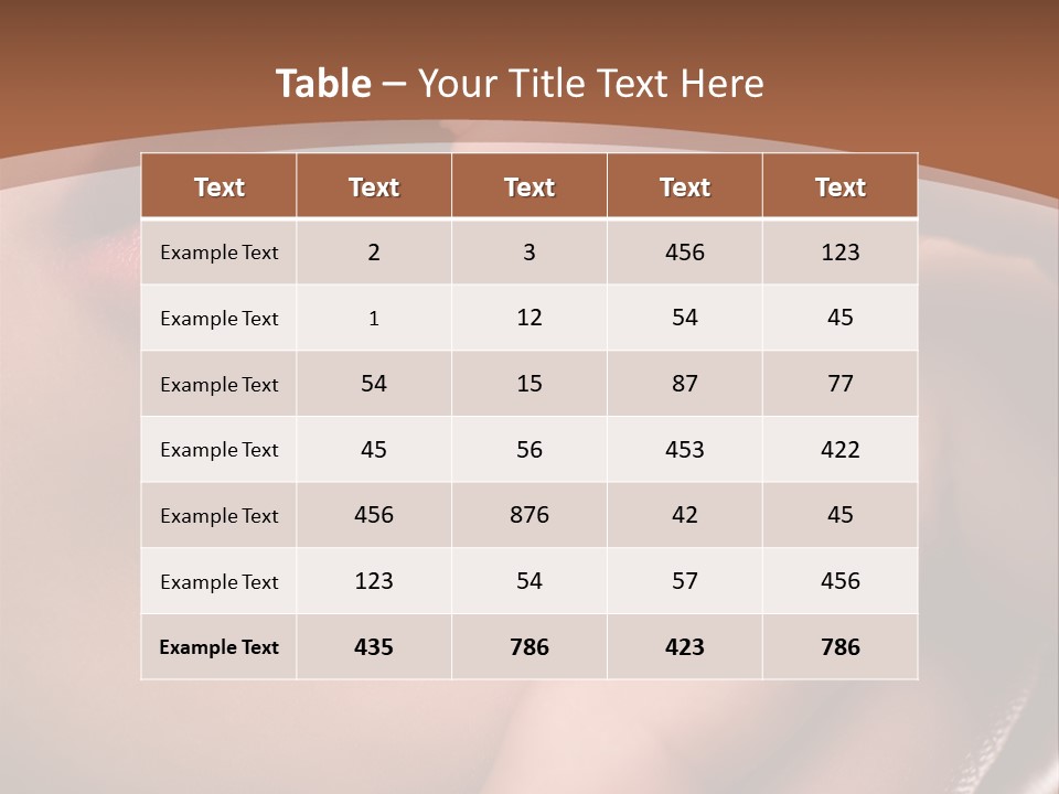 Daddy's Baby Girl PowerPoint Template