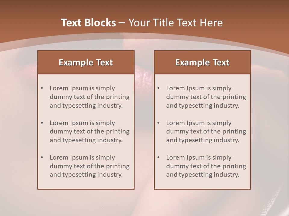 Daddy's Baby Girl PowerPoint Template