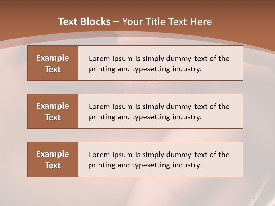 Daddy's Baby Girl PowerPoint Template