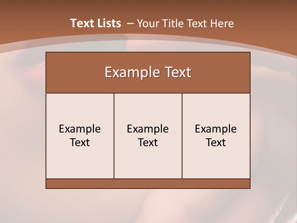 Daddy's Baby Girl PowerPoint Template