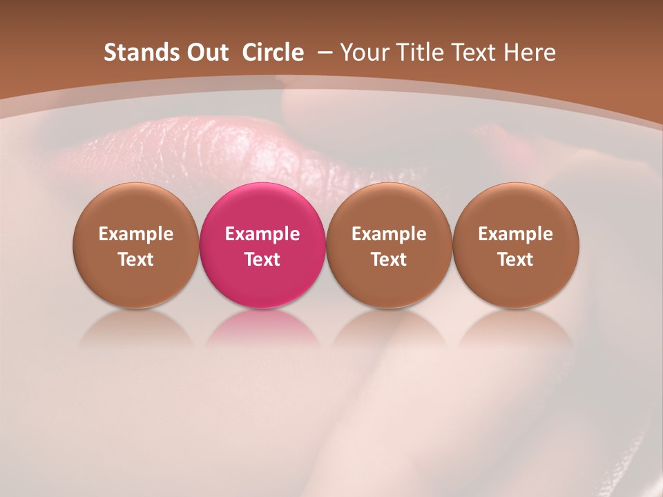 Daddy's Baby Girl PowerPoint Template