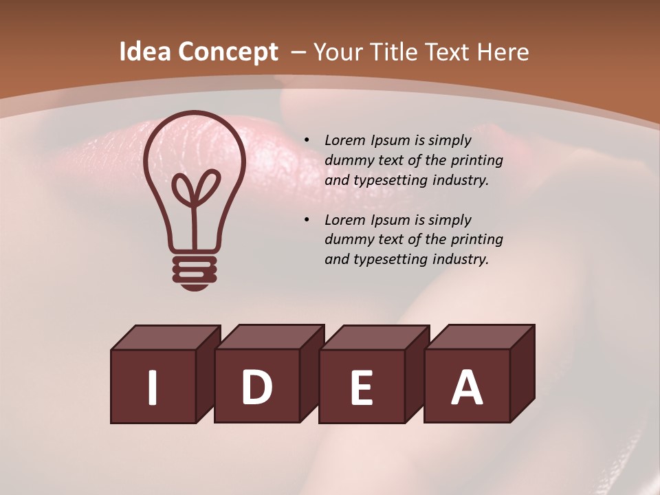 Daddy's Baby Girl PowerPoint Template