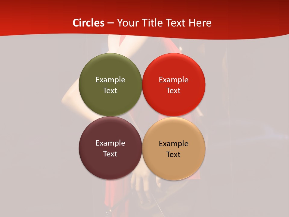 Shop Window Mannequins PowerPoint Template