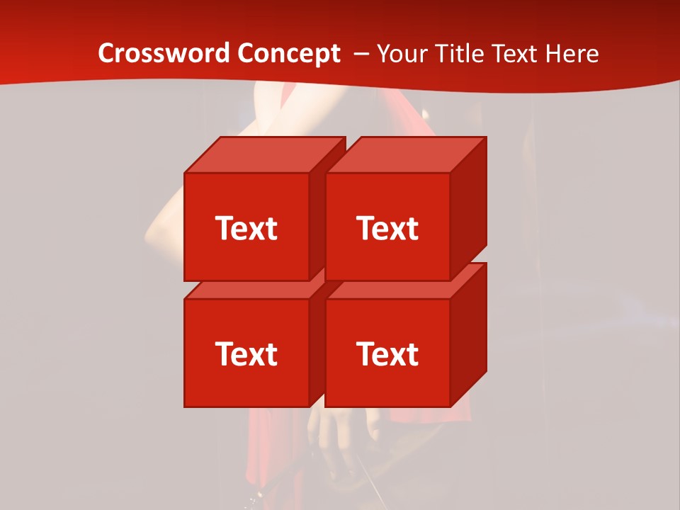 Shop Window Mannequins PowerPoint Template