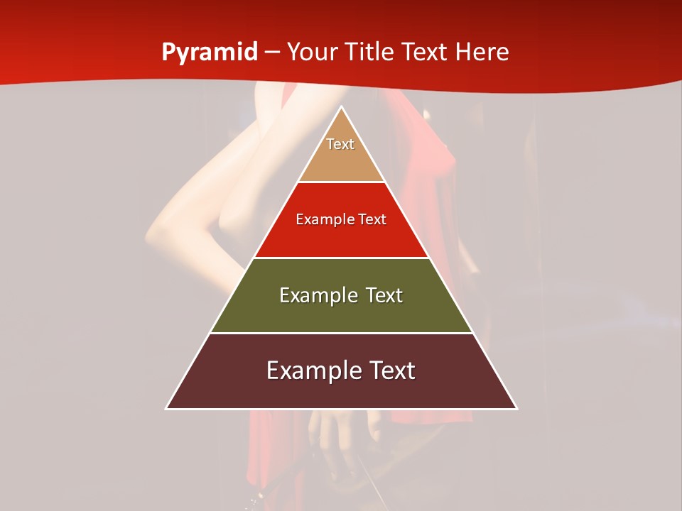 Shop Window Mannequins PowerPoint Template