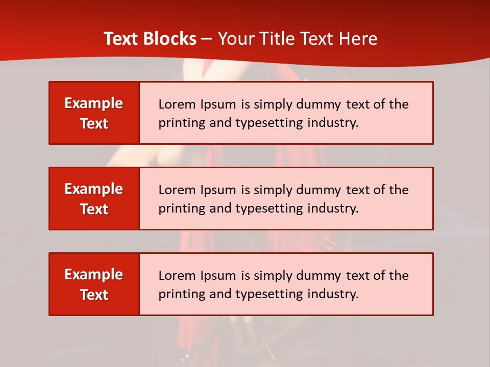 Shop Window Mannequins PowerPoint Template