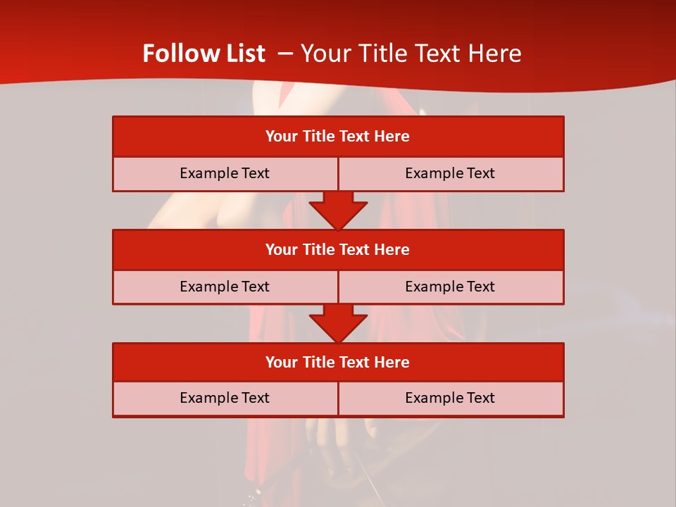 Shop Window Mannequins PowerPoint Template