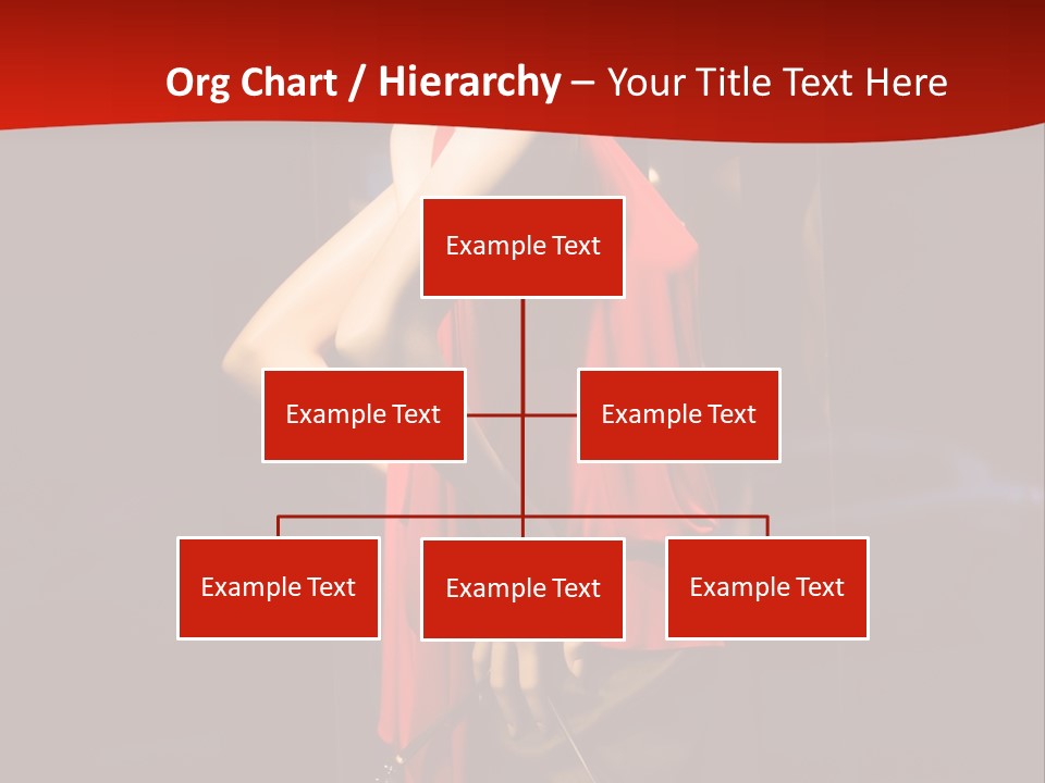 Shop Window Mannequins PowerPoint Template