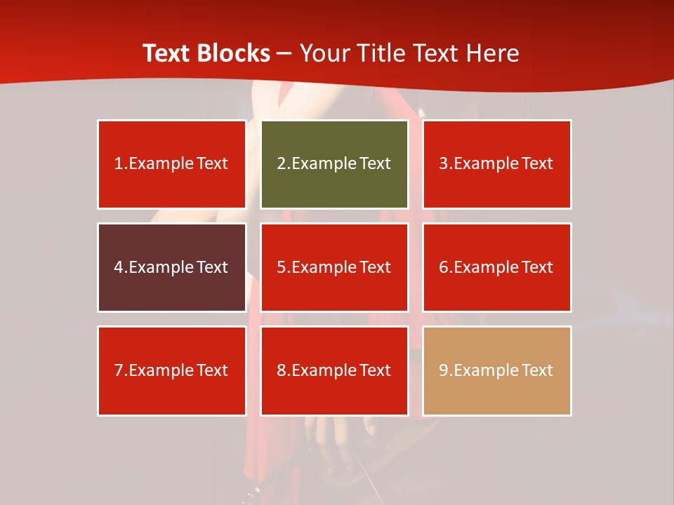 Shop Window Mannequins PowerPoint Template