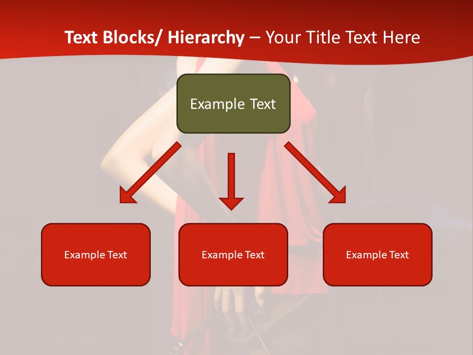 Shop Window Mannequins PowerPoint Template