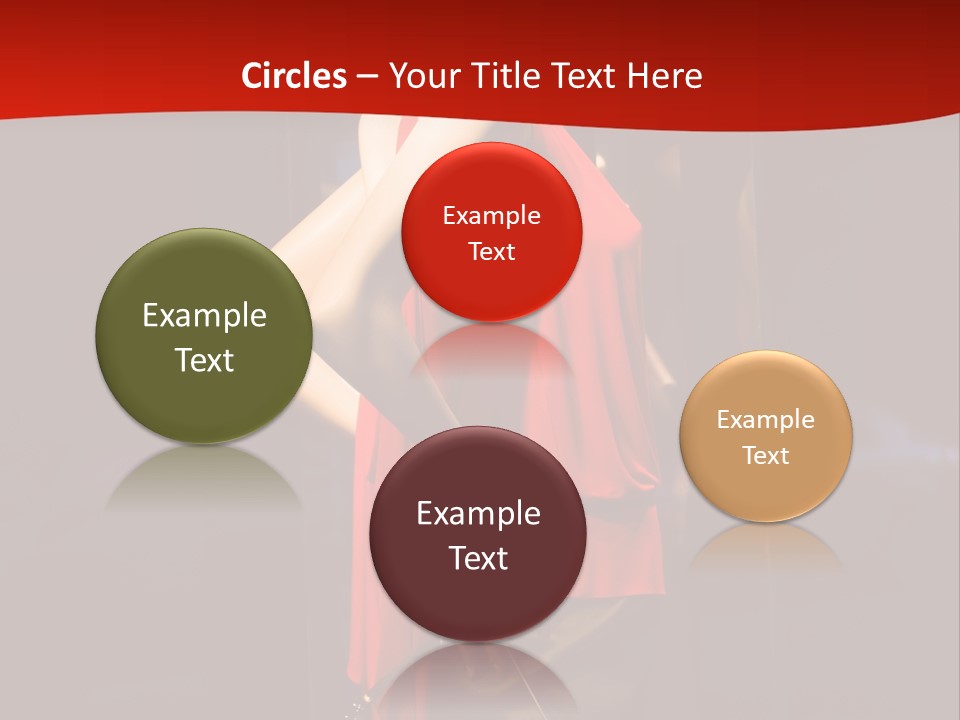 Shop Window Mannequins PowerPoint Template