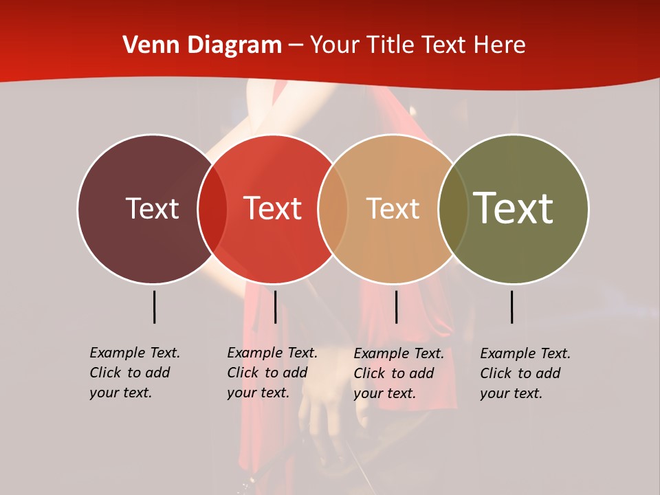 Shop Window Mannequins PowerPoint Template