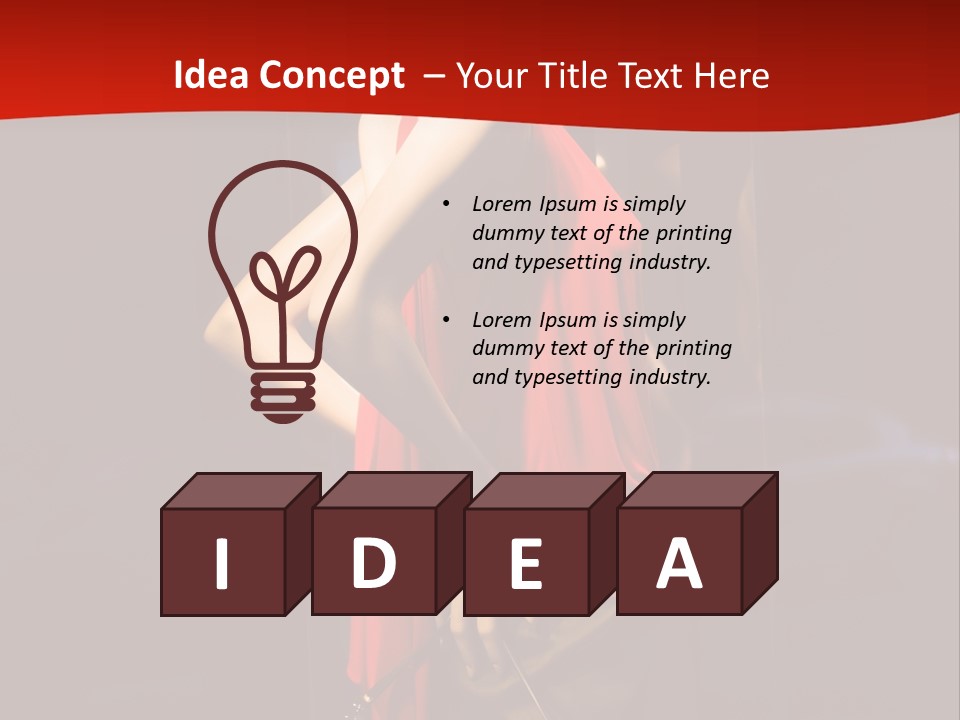 Shop Window Mannequins PowerPoint Template