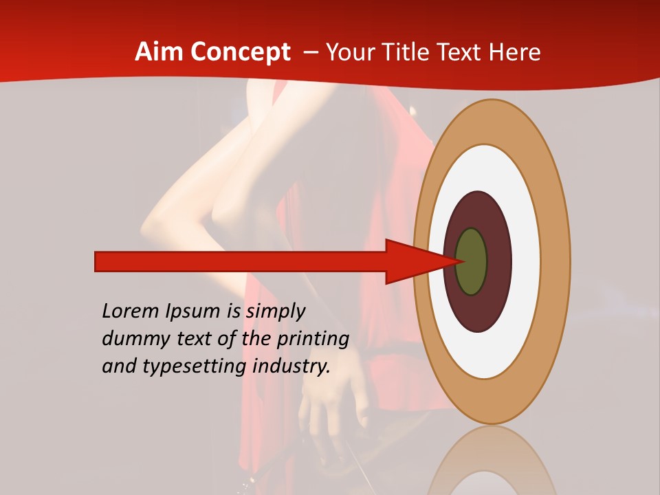 Shop Window Mannequins PowerPoint Template