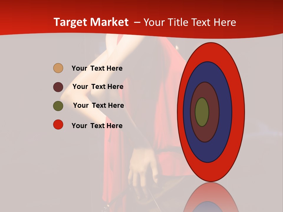 Shop Window Mannequins PowerPoint Template