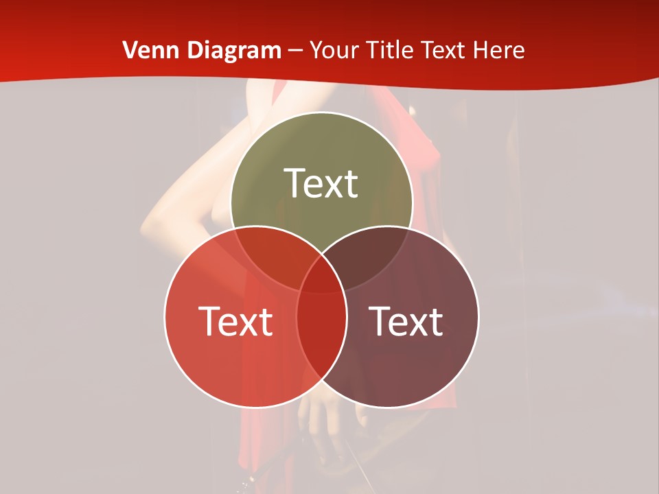 Shop Window Mannequins PowerPoint Template