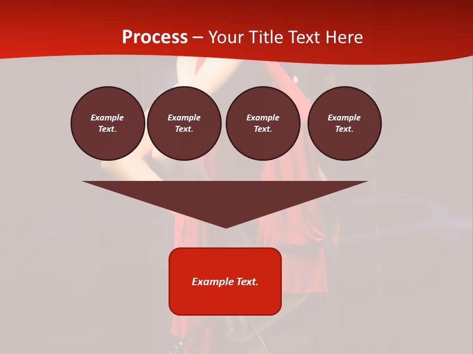 Shop Window Mannequins PowerPoint Template