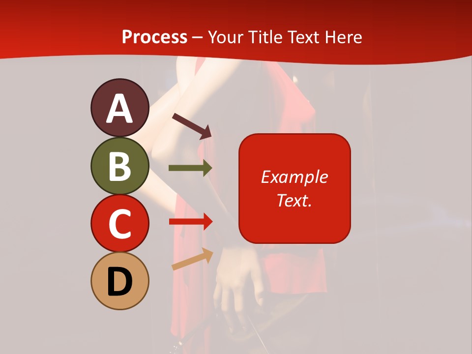 Shop Window Mannequins PowerPoint Template