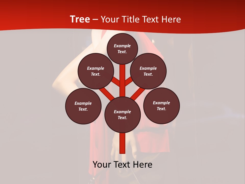 Shop Window Mannequins PowerPoint Template