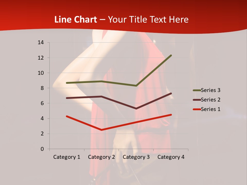 Shop Window Mannequins PowerPoint Template