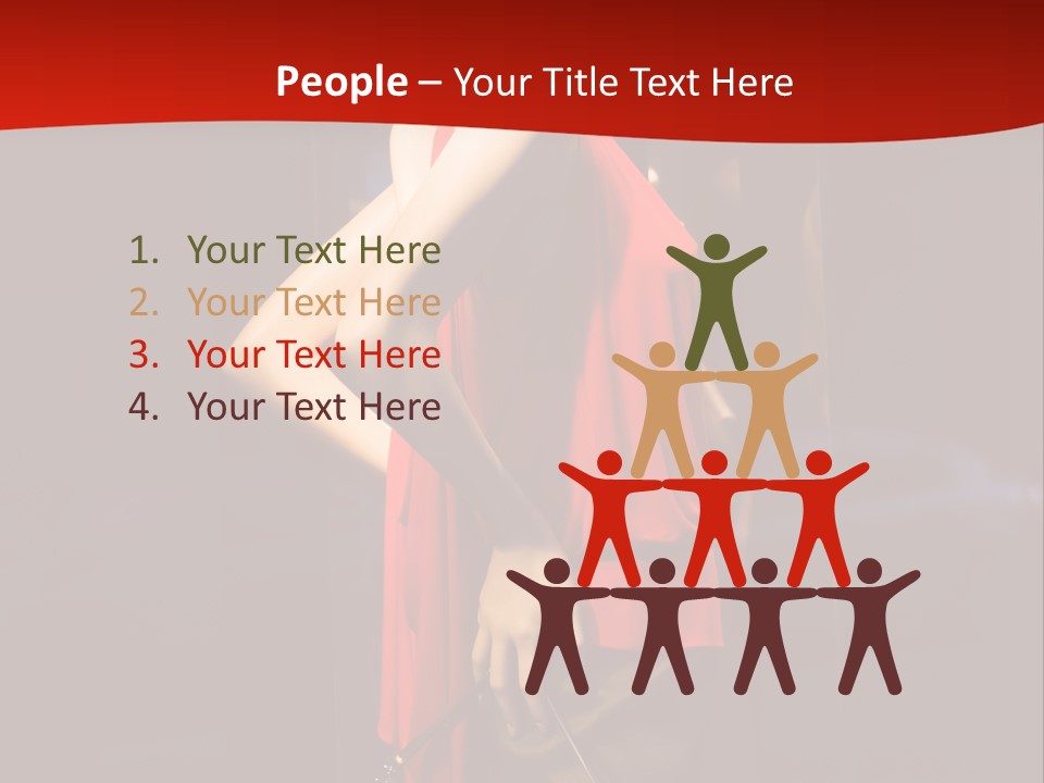 Shop Window Mannequins PowerPoint Template