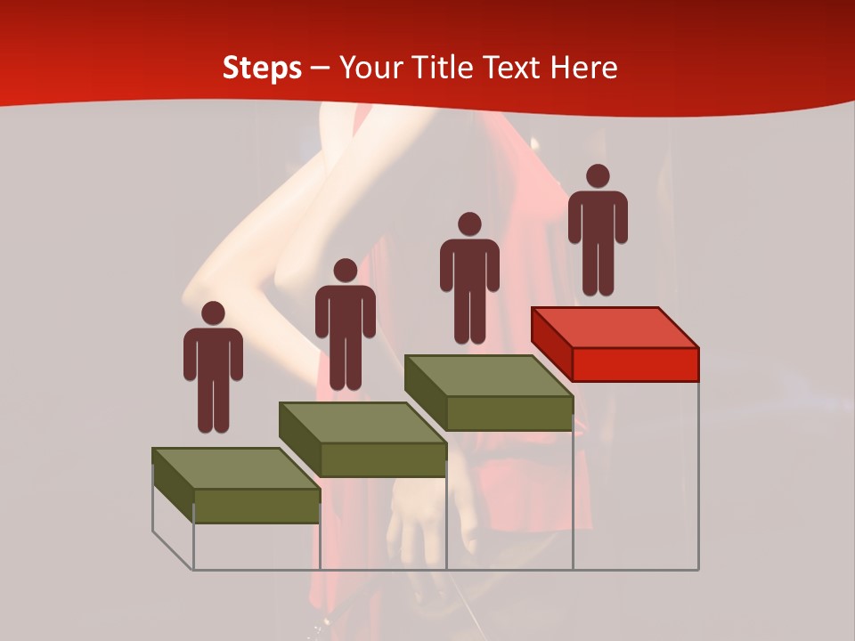 Shop Window Mannequins PowerPoint Template