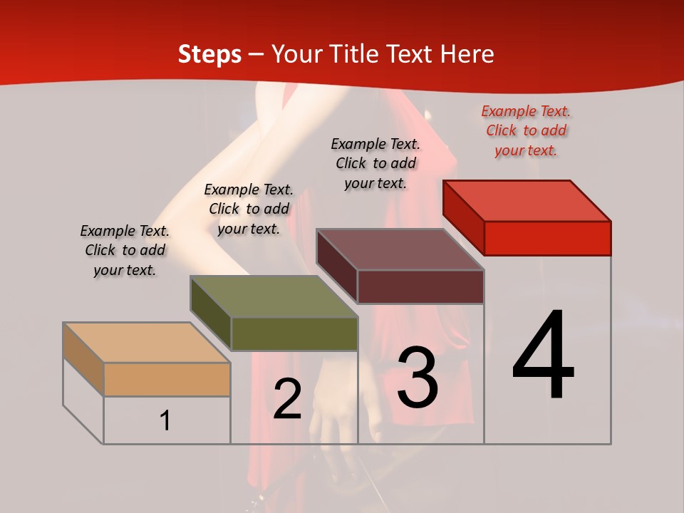 Shop Window Mannequins PowerPoint Template