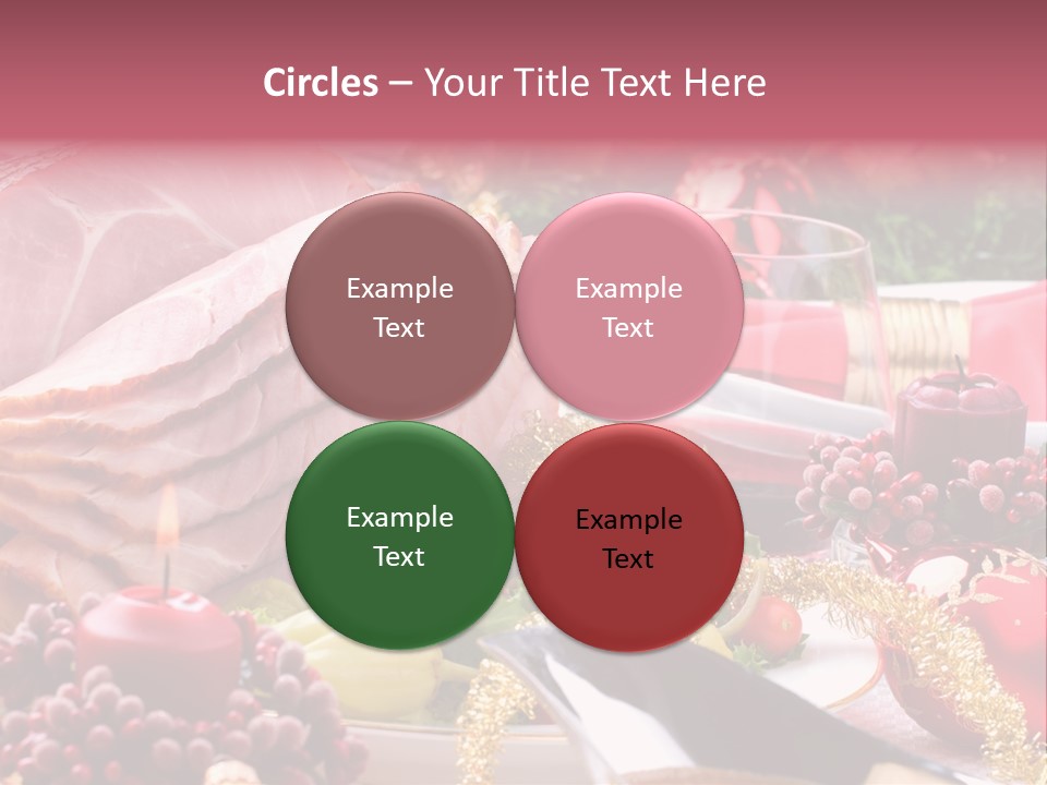Christmas Dinner PowerPoint Template