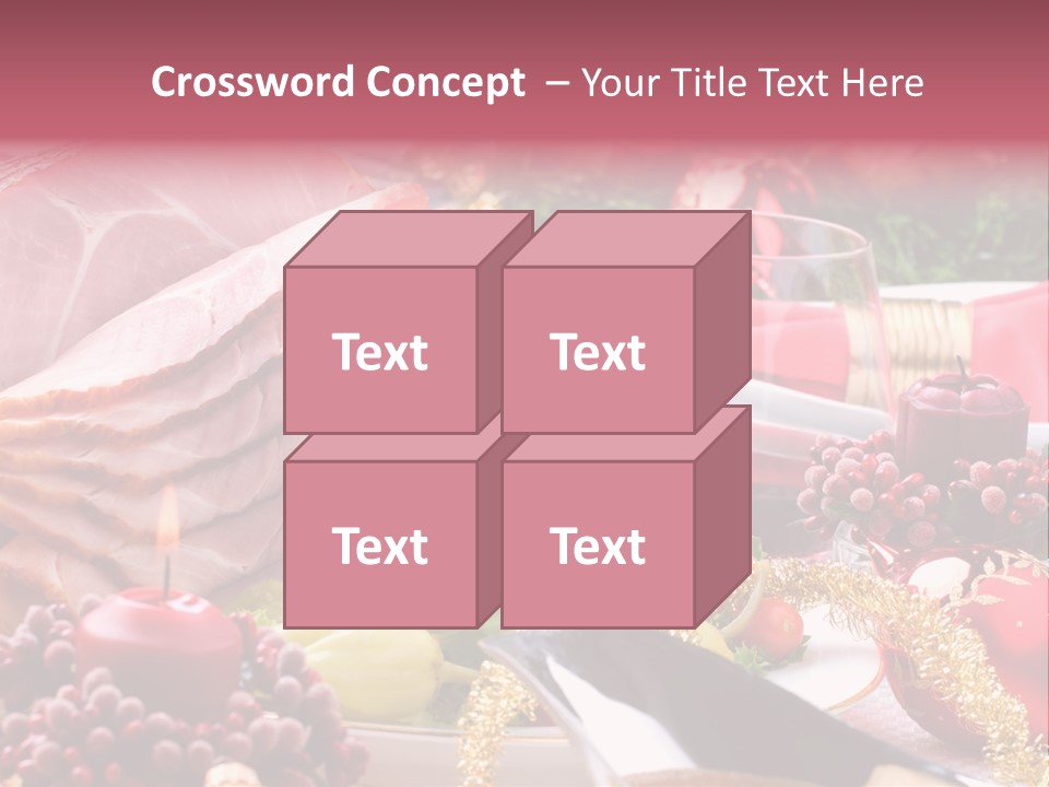 Christmas Dinner PowerPoint Template