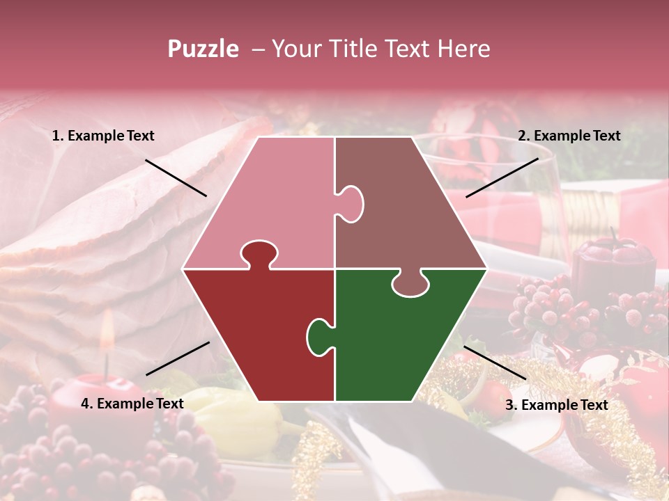 Christmas Dinner PowerPoint Template