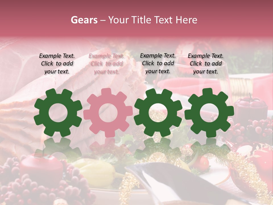 Christmas Dinner PowerPoint Template