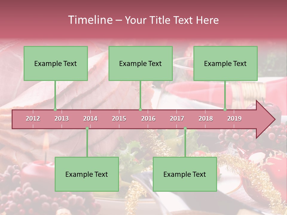 Christmas Dinner PowerPoint Template